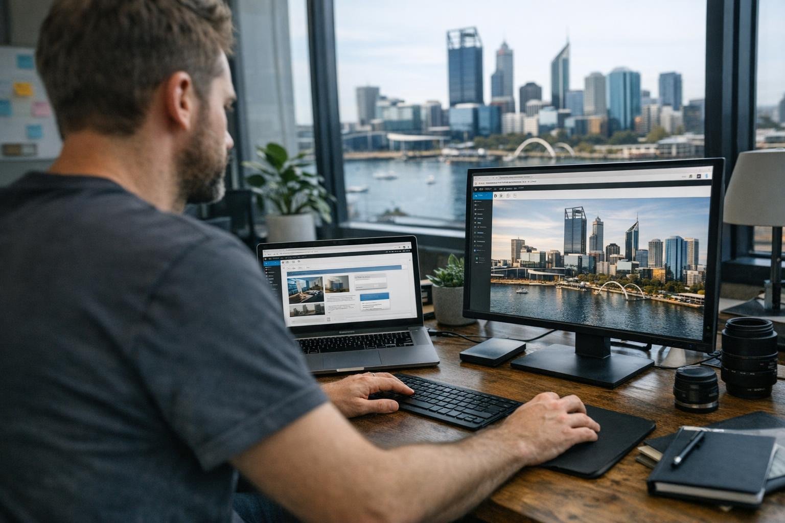 E-commerce Platform in WordPress Web Design: E-commerce Platform is a software system that enables businesses to sell products — visual guide