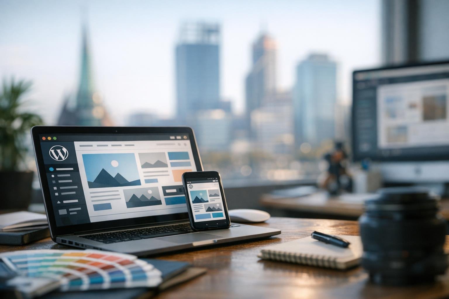 How Form Builder applies to WordPress Web Design services in Perth, Australia — practical illustration