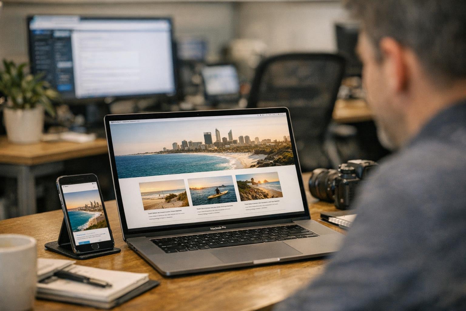 How Hosting Migration applies to WordPress Web Design services in Perth, Australia — practical illustration