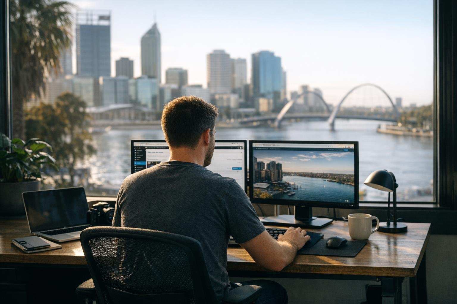 Landing Page Design in WordPress Web Design: Landing Page Design is the creation of a focused, single-purpose web page — visual guide
