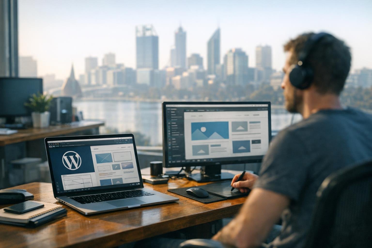 How Mobile Responsive Design applies to WordPress Web Design services in Perth, Australia — practical illustration