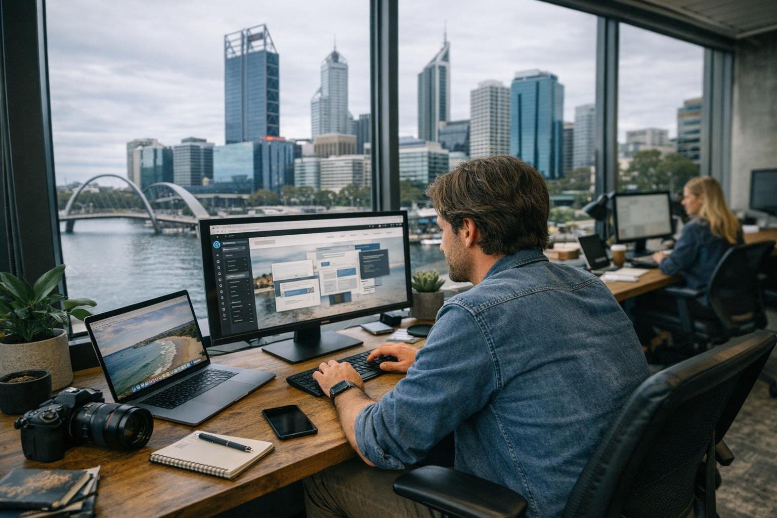 How Portfolio Website applies to WordPress Web Design services in Perth, Australia — practical illustration