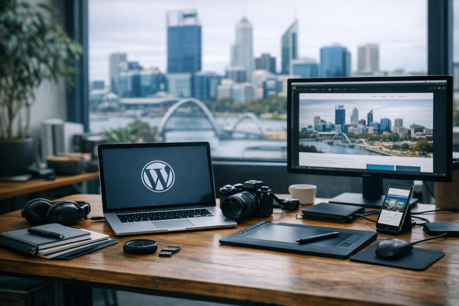 SEO in WordPress Web Design: SEO is a set of techniques and strategies used to improve a — visual guide