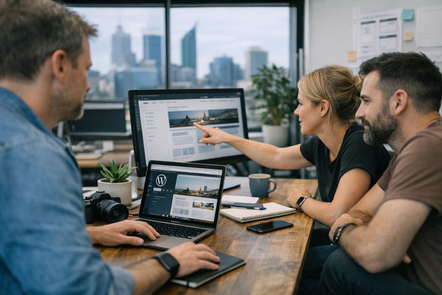 How SEO applies to WordPress Web Design services in Perth, Australia — practical illustration