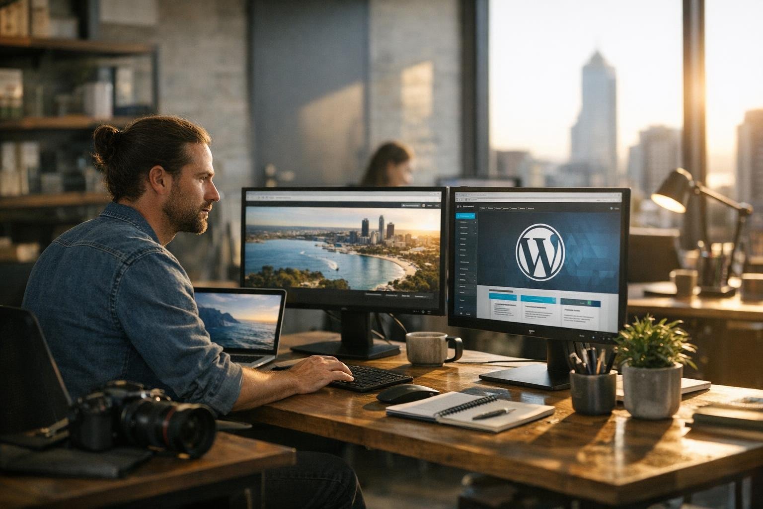 How Social Media Integration applies to WordPress Web Design services in Perth, Australia — practical illustration