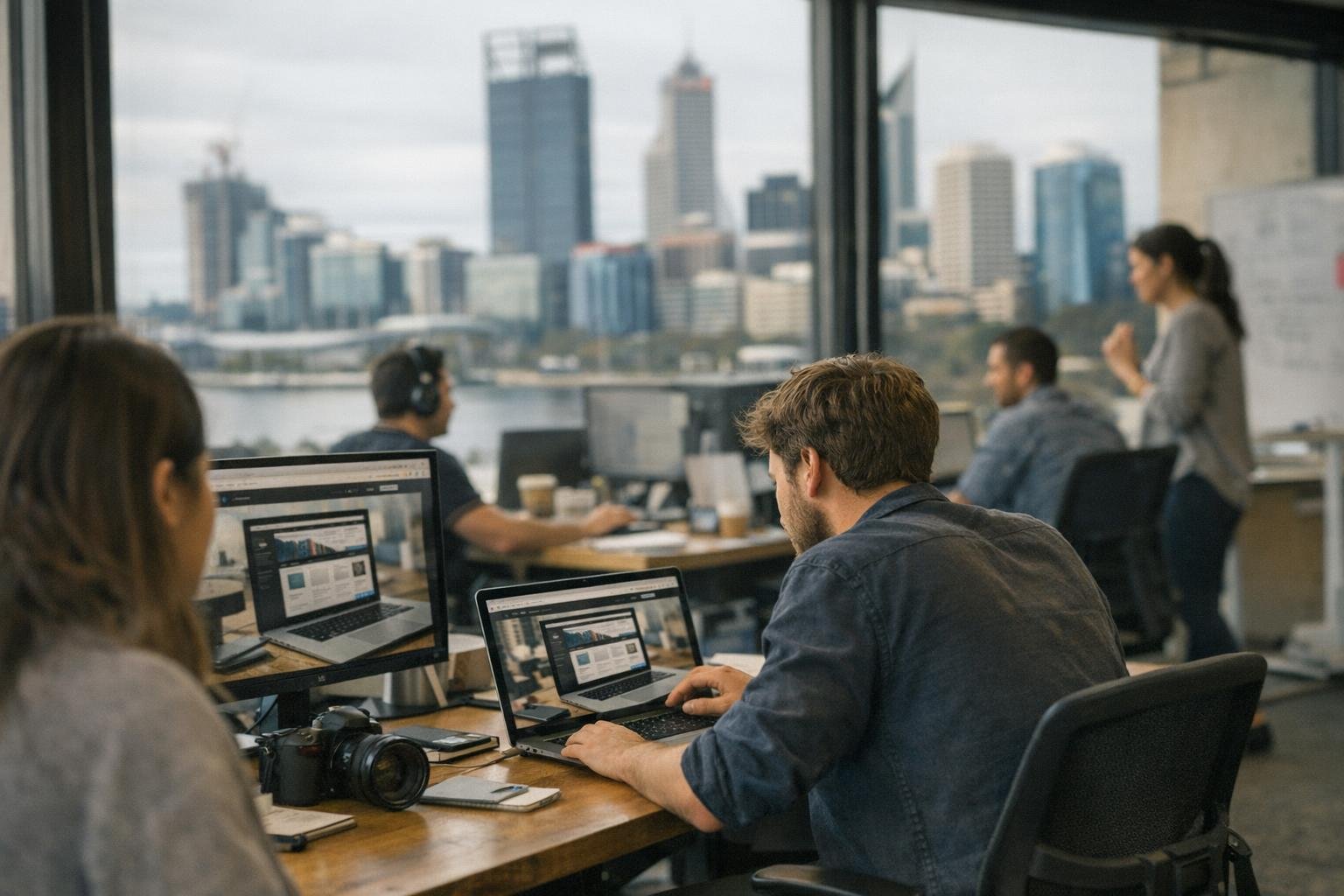 Speed Optimization in WordPress Web Design: Speed Optimization is the process of improving how quickly a website loads — visual guide