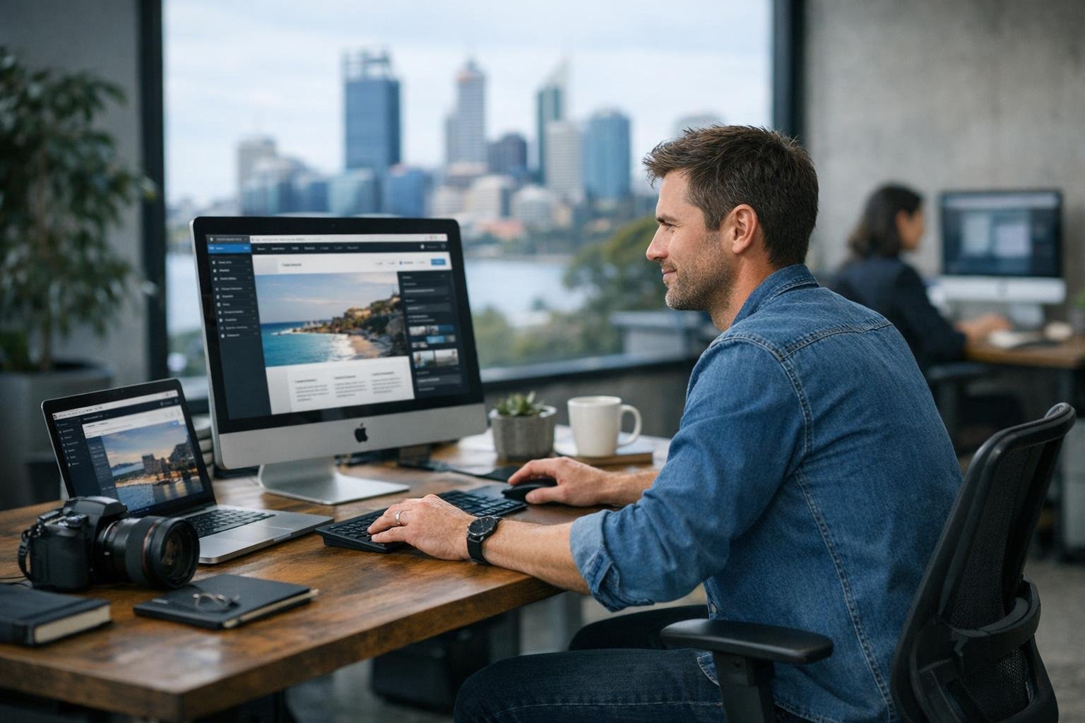 User Experience in WordPress Web Design: User Experience is the overall impression and satisfaction a person has when — visual guide