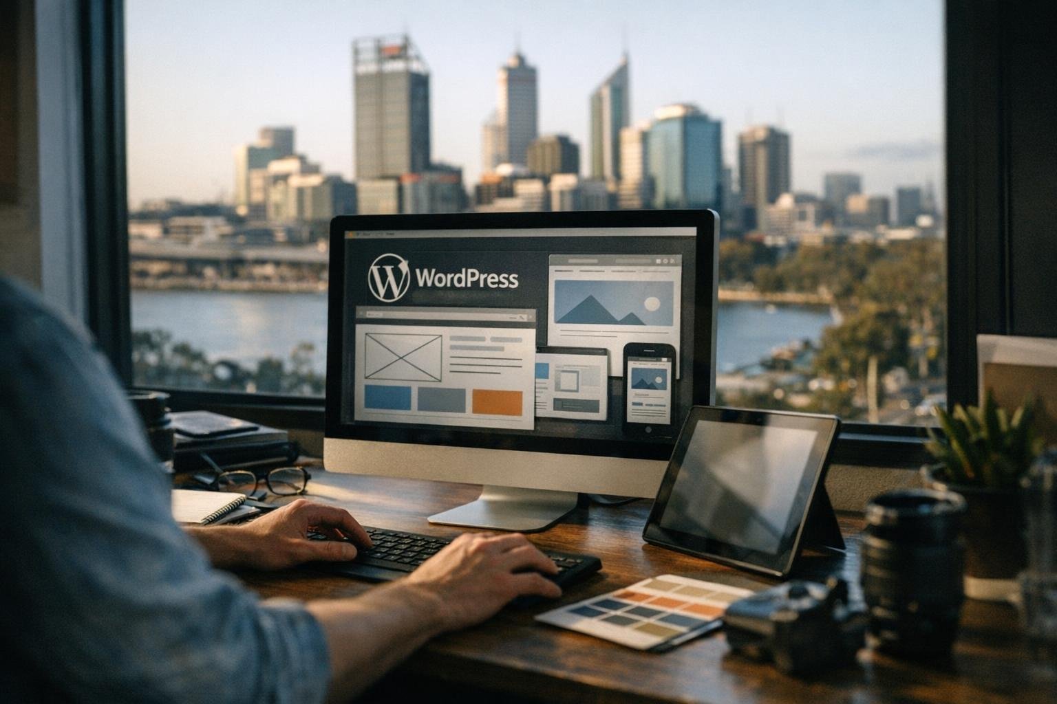 How UX applies to WordPress Web Design services in Perth, Australia — practical illustration