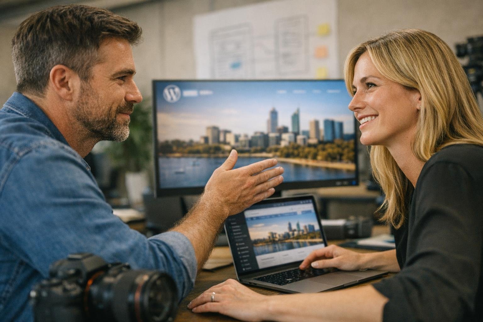 How UX Design applies to WordPress Web Design services in Perth, Australia — practical illustration