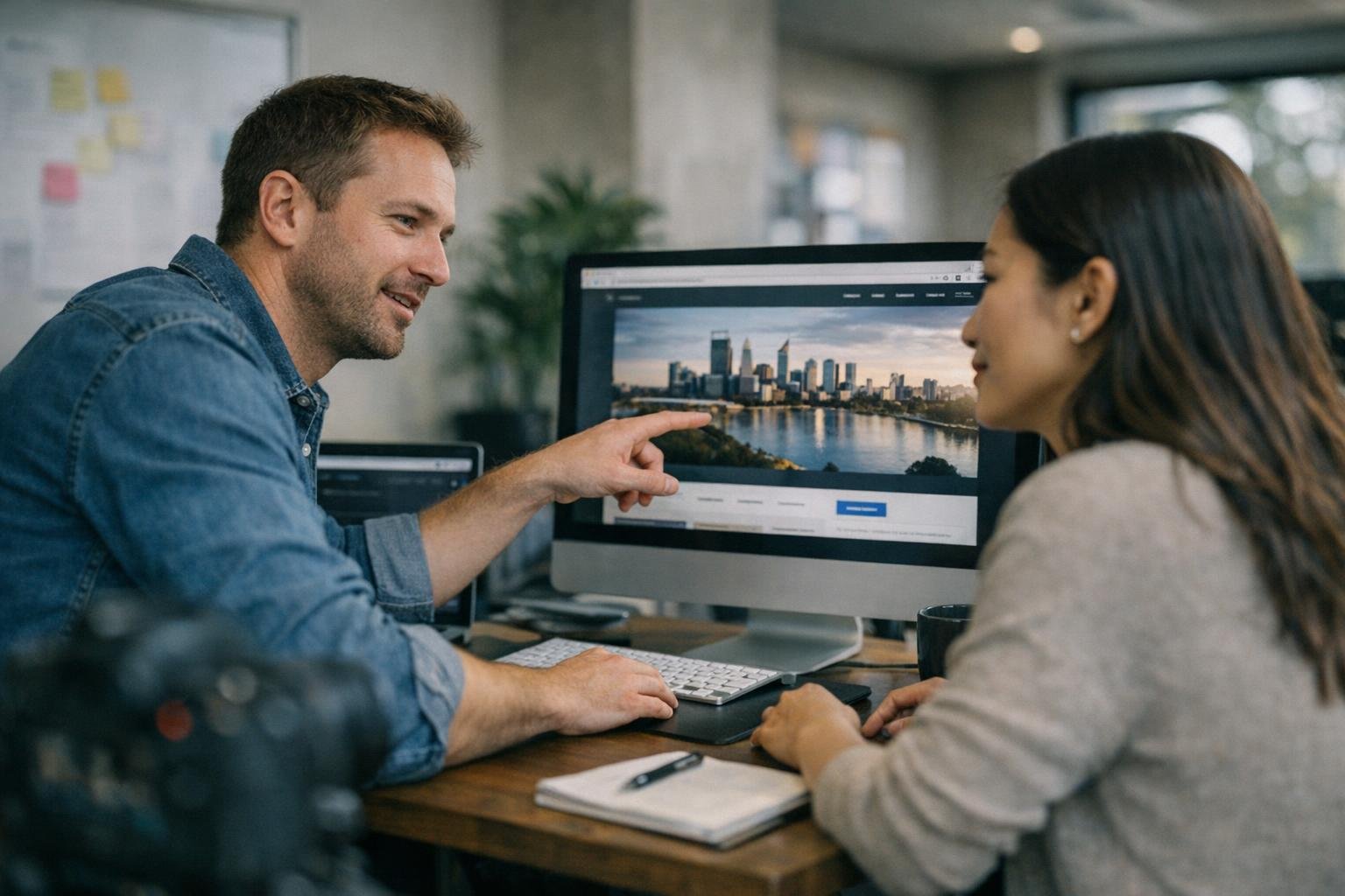 How WordPress Core applies to WordPress Web Design services in Perth, Australia — practical illustration