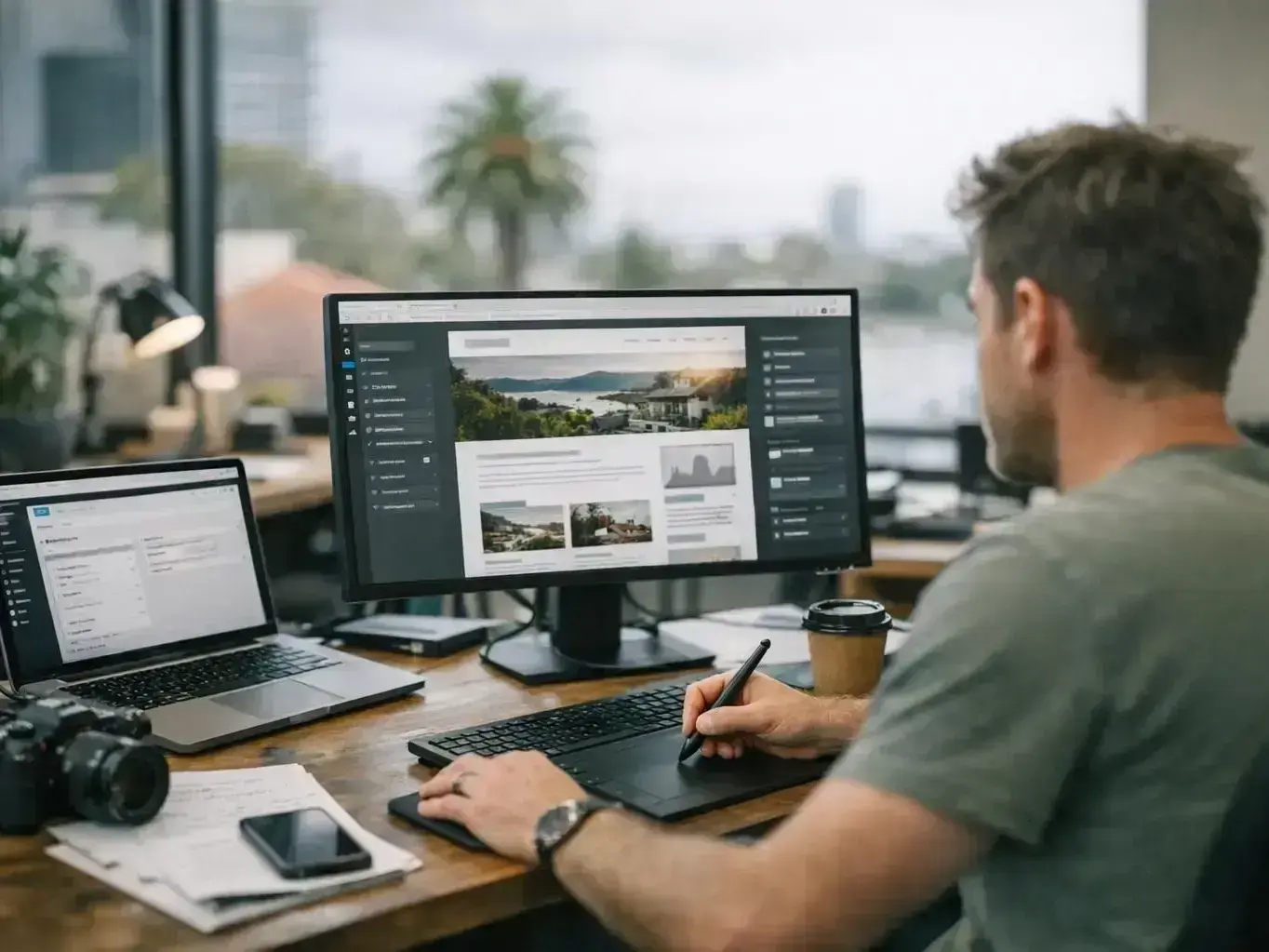 WordPress website design preview